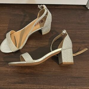 Silver heels